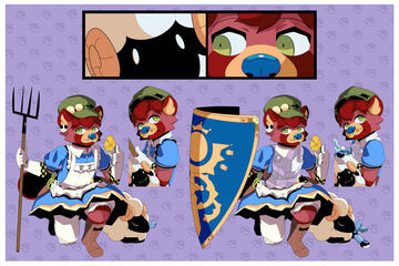 Etrian Odyssey Sprite Sheet